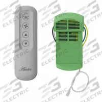HUNTER Speed Control: 6 1/2 in Lg, Casablanca/Hunter Residential Ceiling Fans, 6 1/2 in Wd, Plastic (MPN 99770). Key specifications — Includes: On/Off Add-On Remote Control Kit; For Use With: Casablanca; Material: Plastic; Manufacturer Part Number: 99770; Brand: HUNTER; Switch Style: Toggle; Color: Gray.