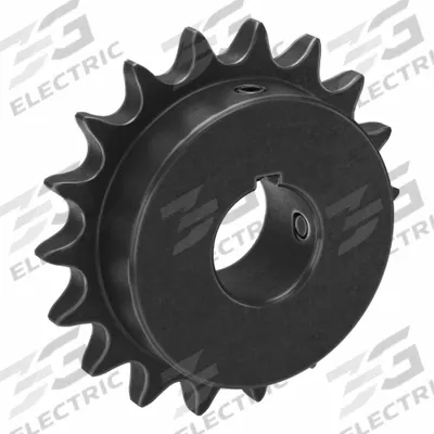 TRITAN Sprocket: 50, For 5/8 in Chain Pitch, 1 1/8 in Bore Dia, 18 Teeth, 3.599 in Pitch Dia - Size 50 Fixed-Bore Roller Chain Sprockets