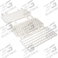 Tube Rack: Polypropylene, White, (60) Wells, 60 Compartments, Benchtop (MPN HS243077W). Key specifications — Material: Polypropylene; Mounting Location: Benchtop; Color: White; Product Type: Test Tube Rack; Total Holding Capacity: (60) Wells; Brand: HEATHROW SCIENTIFIC.