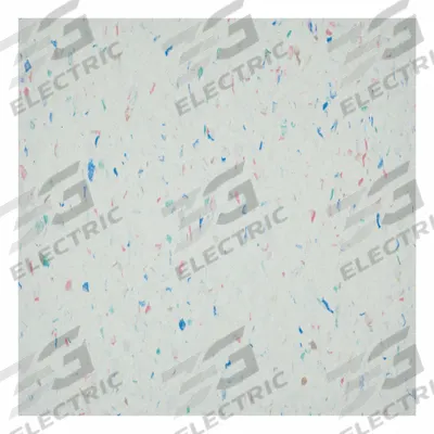 ARMSTRONG FLOORING Vinyl Floor Tiles: Carnival White, Std Excelon Imperial Texture - Imperial Texture VCT