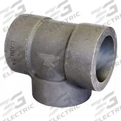 ANVIL Metal Pipe Tee: Tee, Steel, 3/4 in x 3/4 in x 3/4 in - Socket-Weld Extreme-Pressure Pipe Fittings