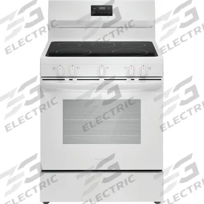 FRIGIDAIRE Oven Range: White, Electric - Oven Ranges