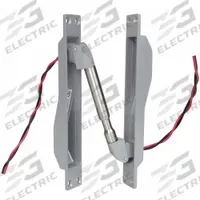 ABH Power Transfer: 24V DC, 1 A Current, Metal, 1 3/4 in Overall Lg, 1 1/4 in Overall Wd (MPN PT200EZ - US28). Key specifications — Material: Metal; Voltage: 24V DC; Brand: ABH; Product Type: Power Transfer.