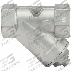 APPROVED VENDOR Y Strainer: 1 1/2 in, NPT, Mesh, 50 mesh Screen Size, Stainless Steel, PTFE (MPN G-YSS-150). Key specifications — Brand: APPROVED VENDOR; Seal Material: PTFE; Manufacturer Part Number: G-YSS-150; Screen Material: 316 Stainless Steel.