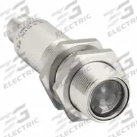 IFM Photoelectric Sensor Transmitter: M18 Threaded, Built-in Connector, 4 - Pin M12 Connector (MPN OGS500). Key specifications — DC Supply Voltage Rating: 10-36V DC; Brand: IFM; Output Circuit: N/A for Transmitters.