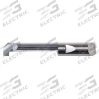 MICRO 100 Boring Bar: Reverse Boring, 1/4 in Shank Dia., Bright (Uncoated), Right Hand (MPN QRB-2001250)