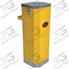DRYROD Electrode Oven: Portable, with Handles, 120/240V AC, 20 lb Storage Capacity, Yellow (MPN 1205510). Key specifications — Color: Yellow; Brand: DRYROD; Manufacturer Part Number: 1205510; Input Voltage (Nominal): 240V.