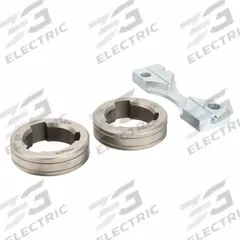 LINCOLN ELECTRIC Drive Roll Kit: 2-Roll, 0.035 in, V-Groove, 0.035 in (MPN KP1696-035S). Key specifications — For Welder Series: Power MIG 256; For Wire Feeder Series: Activ8; For Wire Type: Solid; Brand: LINCOLN ELECTRIC; Manufacturer Part Number: KP1696-035S.