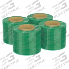 GOODWRAPPERS Stretch Wrap Film: 120 ga Gauge, 3 in Overall Wd, 650 ft Overall Lg, Light Green, 4 PK (MPN 15A861). Key specifications — Brand: GOODWRAPPERS; Color: Light Green.