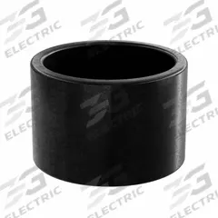 OILITE Sleeve Bearing: PEEK, 1 1/4 in Bore, 1 1/2 in OD, 1 in Overall Lg, 25,000 lb/sq in-fpm Max PV (MPN PS-2024-08B). Key specifications — Color: Black; Brand: OILITE.