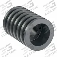 APPROVED VENDOR V-Belt Pulley: B36, 6 Groove, 3.95 in OD, Bushed Bore, SD, Quick Detachable (MPN 6B36SD). Key specifications — attr1318293: B36; attr1318301: 3.2 in (4L, A); attr1318291: 4L, A, or AX.