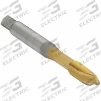 OSG Spiral Point Tap: #10-24 UNC, H5 / 2B-3B, 3 Flute, Plug Chamfer, TiN Coated Cobalt (MPN 1101509305)