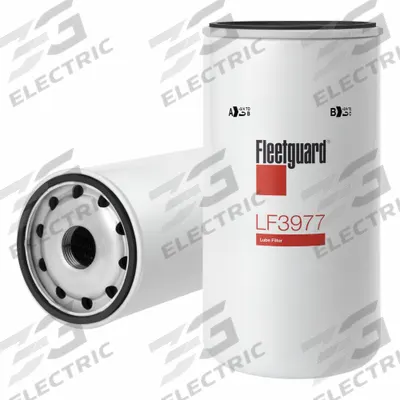 FLEETGUARD Automotive Oil Filter: 8 3/4 in Overall Ht, 17 5/8 in Overall Lg - Spin-On Oil Filters