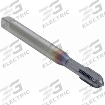 OSG Straight Flute Tap: 1/4"-28 UNF, 2B, 5 Flute, Modified Bottoming Chamfer - Straight-Flute Machine Taps for Hardened Steel