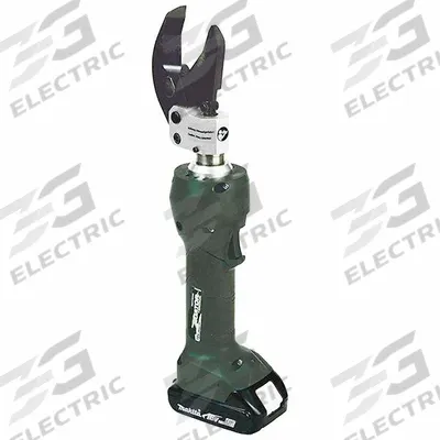 GREENLEE Cordless Cable Cutter: Makita 18V LXT, 600 kcmil Copper or Aluminum Cable - Greenlee Cable Cutters