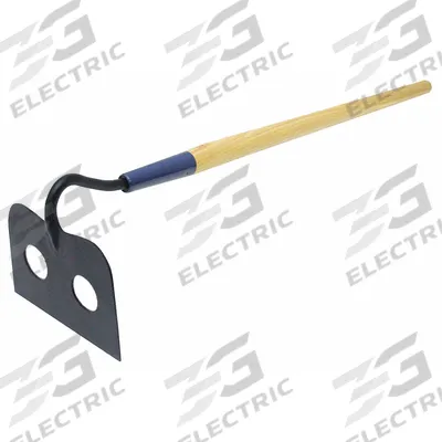 MARSHALLTOWN Perforated Mortar Hoe: Steel, 4 3/4 in Blade Wd, 7 in Blade Lg, Straight - Mortar Hoes