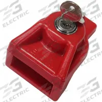 JENDYK Gladhand Lock: Polyethylene, Red, Keyed Alike (MPN 3KJL6). Key specifications — Brand: JENDYK; Keying: Keyed Alike.