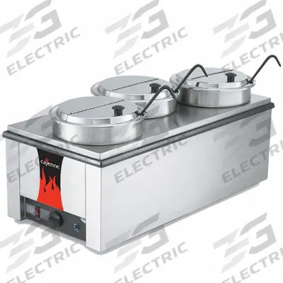 VOLLRATH Food Rethermalizer: 21.8 qt Capacity, 1,600 W Watt, Black, 9 3/4 in Overall Ht - Induction Rethermalizers