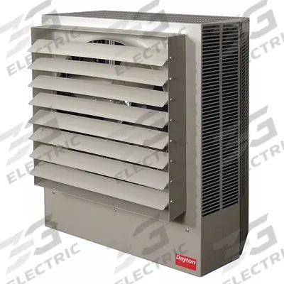 Dayton Electric Wall & Ceiling Unit Heater: 480V AC, 3-phase - Standard Suspended Electric Wall & Ceiling Unit Heaters