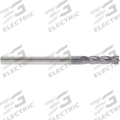 APPROVED VENDOR Square End Mill: Carbide, AlTiN Coated, 4 Flute, 1" Mill Dia, 1-1/2" LOC - General Purpose Carbide Square End Mills