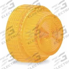SCHNEIDER ELECTRIC Pilot Light Lens: 30 mm Panel Mounting Hole Dia, Amber, Fresnel, 9001K/9001SK (MPN 9001A31). Key specifications — Brand: SCHNEIDER; Compatible with Series: 9001SK; Lens Material: Plastic.
