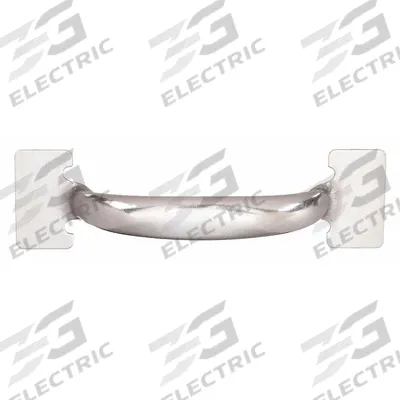 MONROE PMP Pull Handle: Weld-On, Stainless Steel, Silver, 0.5 in - Standard Pull Handles
