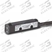 EATON Photoelectric Sensor Receiver: M18 Threaded, Non-Terminated Cable, 20-264V AC & 15-30V DC, NPN (MPN 12102A6513). Key specifications — DC Supply Voltage Rating: 15-30V DC; Brand: EATON.