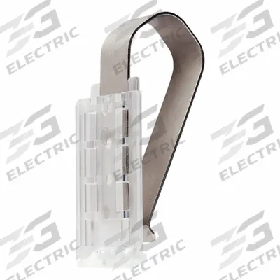 LUTRON Car Clip: Car Clip, White, Lutron Pico Wireless System - Lighting Control Mounting Accessories