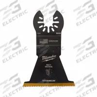 MILWAUKEE Oscillating Tool Blade: 2 1/2 in Blade Wd, 3 11/16 in Overall Lg, Flush Cutting, 10 PK (MPN 49-25-1249). Key specifications — attr1097473: PVC; attr1097476: MILWAUKEE; attr1097456: Flush Cutting.