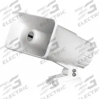 SPECO TECHNOLOGIES PA Alarm Siren: Siren Sound, 30 W Watt, 6 to 12V DC, SA15RP. Key specifications — Brand: SPECO TECHNOLOGIES; Operating Voltage: 6 to 12V DC.