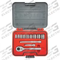 PROTO Socket Set: 3/8 in Drive, 12 Piece, SAE, 3/8 in to 7/8 in (MPN J52112S). Key specifications — attr1224269: 3/8 in; attr1204650: 3/8 in to 7/8 in; attr1204673: Socket Bits Not Included; attr1204688: PROTO; attr1206170: Standard Sockets.