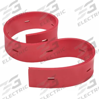 TENNANT Rear Squeegee Blade: Rubber, Red - Replacement Squeegee Blades for Floor Cleaning Machines