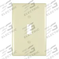 LEGRAND Wall Plate: Toggle, 1 Gang, Brown, Jumbo Size (MPN TPJ1). Key specifications — Brand: LEGRAND; Material: Nylon.