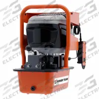 POWER TEAM Electric Hydraulic Pump Units: 10,000 psi Max. Op Pressure, 450 cu in/min Max. Flow Rate (MPN PB43MA1P-2). Key specifications — attr941810: PB43MA1P-2; attr941817: 4-Way; attr941814: Hold.