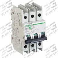 SCHNEIDER ELECTRIC IEC Miniature Circuit Breaker: 8 A Amps, 14kA at 120/240V AC, Screw Clamp, C (MPN M9F42308). Key specifications — DC Voltage Rating: Not Rated; Max. AIR Rating: 14kA at 120/240V AC; Terminal Connection: Screw Clamp; Brand: SCHNEIDER.