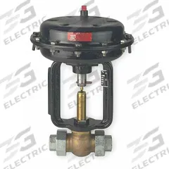 SPENCE Pneumatic Globe Control Valve: Bronze, 2 in Pipe Size, FNPT x FNPT, Air to Spring, Fail Open (MPN K1TH811-60RH). Key specifications — Brand: SPENCE; Disc Material: Stainless Steel; Connection Type: FNPT x FNPT.