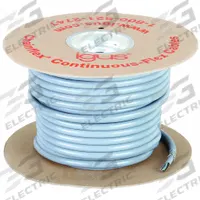 CHAINFLEX Control Cable: 14 AWG Conductor Size, 4 Conductors, PVC, 100 ft, Gray (MPN CF140US-25-04-100). Key specifications — Conductor Size: 14 AWG; Minimum Bend Radius Factor - Fixed: 7.5 x OD; Minimum Bend Radius Factor - Flexible: 8 x OD; Shielding: Shielded; Brand: CHAINFLEX.