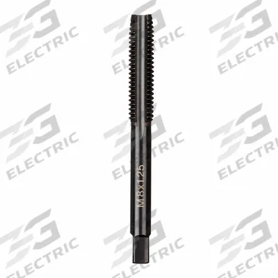 MILWAUKEE Straight Flute Tap: M8x1.25 Metric, 2B, 4 Flute, Plug Chamfer - General Purpose Hand Taps