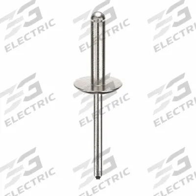 APPROVED VENDOR Blind Rivet,2 1/6" L,0.188" dia,PK250: Inch, 2 11/64 in Overall Lg, 53/64 in Body Lg - Large Flange Blind Rivets