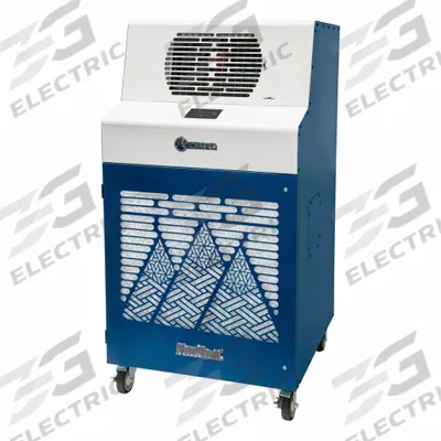 KWIKOOL Portable Air Conditioner: 3,000 sq ft – 3,600 sq ft, 60,000 BtuH, 230V AC - Heavy-Duty Portable ACs for Cooling Only