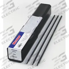 WESTWARD Hardfacing Stick Electrode: HardCover 460, 1/8 in x 14 in, 5 lb, 58 HRC (MPN 31GH35). Key specifications — Brand: WESTWARD; Maximum Rockwell Hardness (As Welded): 58 HRC.