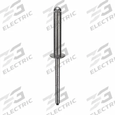 APPROVED VENDOR Blind Rivet,2 5/13" L,0.188" dia,PK250: Inch, 2 25/64 in Overall Lg, 1 5/64 in Body Lg - Domed-Head Blind Rivets