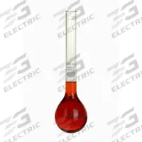 KIMBLE Kjeldahl Flask: 100 mL, Colorless, Conical, A, 1 Compatible with Stopper Size (MPN 27400-100). Key specifications — Shape: Conical; Body Color: Colorless; Brand: KIMBLE; Compatible with Stopper Size: 1; USP Specification: Type I.