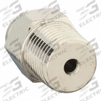 APPROVED VENDOR Push-Fit Adapter Fitting: 1/8 in OD x 1/8 in Pipe Size, Push-to-Connect x MNPT (MPN 22FR76). Key specifications — Brand: APPROVED VENDOR; Thread Size A: 1/8"-27.