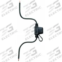BUSSMANN In-Line Fuse Holder: Non-Rejection Block Style, 1 Pole, 32 V DC Rating, Wire Leads (MPN HHL). Key specifications — Compatible Fuse Series: 297; Brand: BUSSMANN.
