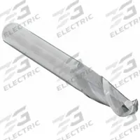 CLEVELAND Ball End Mill: Carbide, 2 Flute, 1/4" Mill Dia, 3/4" LOC, 2-1/2" OAL (MPN C60936)