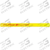 STARRETT Power Hacksaw Blade: Power Hacksaw Blade, 18 in Blade Lg, For 12 in Max. Dia, Bi-Metal (MPN BS1806-6). Key specifications — attr1097706: High Speed Steel; attr1097709: STARRETT.