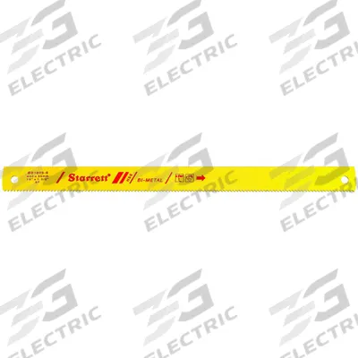STARRETT Power Hacksaw Blade: Power Hacksaw Blade, 18 in Blade Lg, For 12 in Max. Dia - Steel & General Metal Cutting Blades