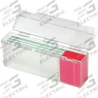 Lab Slide Mailer: Slides Holds Container, 5 Slides, Polypropylene, Natural (MPN 513065-100). Key specifications — Brand: GLOBE SCIENTIFIC; Color: Natural; Holds Container Style: Slides; Material: Polypropylene.