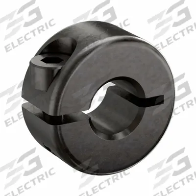 RULAND MANUFACTURING Shaft Collar: 1-Piece, Metric, Round, Clamp-On, 7 mm Bore Dia - Steel Shaft Collars